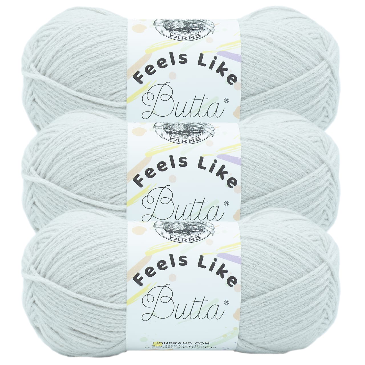 3 Pack Lion Brand® Feels Like Butta® Solid Yarn